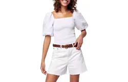 Faherty Frankie Top In Oyster