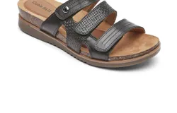 Cobb Hill Women&apos;s May Slide Sandal In Black