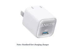 Anker mobile phone fast charging wall charger Aurora White 30W Safe Charge Pro suitable for iPhone 8-15