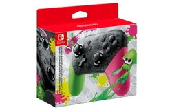 Nintendo Digital Downloads&sol;Gametrust Nintendo Switch Pro Controller Splatoon 2 Edition - Nintendo Switch