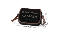 Kamala Harris 2020 Vintage Style Vintage Crossbody Bag for Women Medium Leather Hobo Bags Shoulder Bag Classic City Leather Satchels