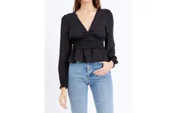 Greylin Sona Blouse In Black