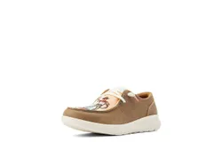 Ariat The Hilo Bomber&sol;surfing Paniolo Print Shoe In Brown