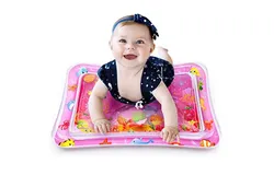 Tummy Time Water Mat for Baby Girl Baby Girl Toys for 3 to 12 Months Great Baby Girl Gifts Promote Baby Girl Sensory Development