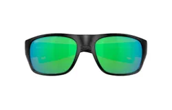 Costa Del Mar Men&apos;s Tico Polarized Sunglasses In Matte Black&comma; Green Mirror
