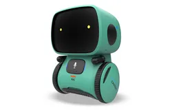 Kids Robot Toys&comma; Interactive Robot Companion Smart Talking Robot with Voice Control Touch Sensor&comma; Dancing&comma; Singing&comma; Recording&comma; Repeat&comma; Birthday Gifts for Boys Ages 3&plus; Years &lpar;Green&rpar;-English version