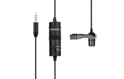 BOYA BY-M1 Omnidirectional Lavalier Microphone for Canon Nikon Sony DSLR Camcorder Audio Recorders iPhone 6 5S 5 4S 4