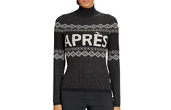 Alp N Rock Aurora Mock Neck Sweater In Black