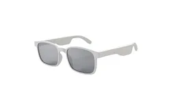 Smart Wireless BT5.0 Headset Music Glasses Outdoor Sports Headphone Stable Pairing Built-in Speaker Wide Compatibility White