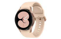 Samsung Electronics Galaxy Watch 4 44mm Smartwatch with ECG Monitor Tracker for Health Fitness Running Sleep Cycles GPS Fall Detection Bluetooth US Version - &lpar;Renewed&rpar; &lpar;Pink Gold&rpar;
