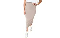 Dex Rachel Pencil Skirt In Mocha