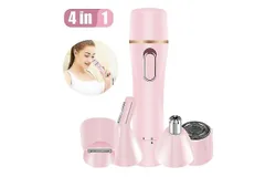 Women&apos;s Grooming Trimmer&comma; 4 in 1 Electric Epilator&comma; Waterproof Epilator Blade Set