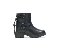 Harley Davidson Women&apos;s Tegan 5" Back Lace Harness Riding Boot In Black