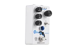 MOSKYAudio Distortion&sol;Overdrive Guitar Effect Pedal 4 Mode Switch Volume&sol;Tone&sol;Drive Controls Compact Portable Digital Overdrive Guitar Effector Effect Processor for Electric Guitar - DOLPHIN