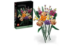 LEGO Icons Flower Bouquet Building Decoration Set - Artificial Flowers with Roses&comma; Decorative Home Accessories&comma; Gift for Him and Her&comma; Botanical Collection and Table Art for Adults&comma; 10280-51YYq43h2zL