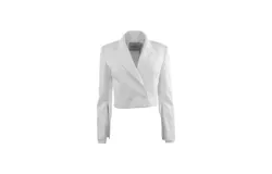 Theo The Label Women Hestia Cropped Jacket In White