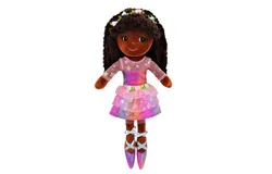 Elana bedazzled ballerina - dark skin doll