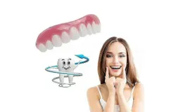 2 Sets Of Dentures&comma; Upper And Lower Jaw Dentures&comma; And Comfortable&comma; Protect The Teeth&comma; And Regain A Confident Smile--