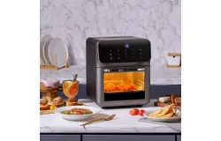 12L Large Capacity Smart Electronic Digital Visual Deep Fryer Without Oil 1350W Multi-Function With Touchscreen Air Fryer