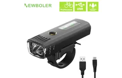 Bike headlight tail USB smart charging headlight Bike riding equipment Bike headlight 400 lumens Upgraded headlights