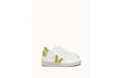 Veja V-12 Leather In Extra-White Liquor