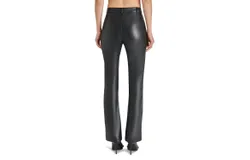 Steve Madden Mercer Faux Leather Pant In Black