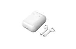 i12 True Wireless Earphones Wireless BT Earphones BT 5.0 Smart TWS Headset Portable Sports TWS Wireless Headset with 300mAh Charging Case Touch-control Noise Reduction Compatible with Android / iOS Devices