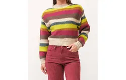 Dear John Denim Thyra Sweater In Slalom Stripe