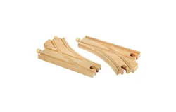 Brio Railway Curved Switching Tracks