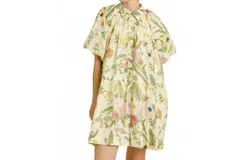 Aureum Donna Dress In Yellow
