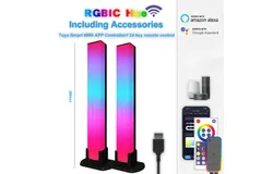 Smart LED light strip&comma; gaming light&comma; ambient light&comma; RGBIC TV backlight with scene mode and music mode for gaming&comma; computer case&comma; computer monitor&comma; TV&comma; laptop