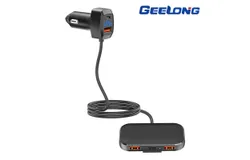 Car Bluetooth MP3 player Fast charge HD music spectrum display lossless sound quality EQ sound effects