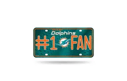 NFL Miami Dolphins License Plate