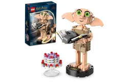 LEGO Harry Potter Dobby The House-Elf Building Toy Set&comma; Build and Display Model of a Beloved Character from The Harry Potter Franchise&comma; for 8 Year Old Boys&apos; and Girls&apos; Birthday&comma; 76421