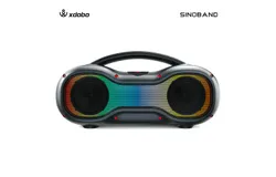 XDOBO BMTL Dream BT Audio 80W High Power Outdoor BT Speaker Wireless Waterproof Plug-in Portable Subwoofer Music colourful light effect