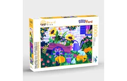 Backyard 1000 Piece Jigsaw Puzzle