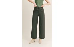 Sadie & Sage Coffee Date Pants In Black
