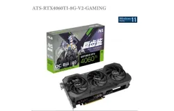 ASUS ATS-RTX4060T-8G-V2-GAMNG has DLSS3 technology and axial fan design&comma; and the memory size is 8GB GDDR6&period;