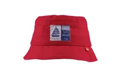 Infant to Toddler Bucket Hat&comma; Let&apos;s Dream Sea-Nautical Sailing Theme Cotton Summer Hat&comma; 1-3 Years