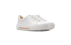 Clarks Hollyhock Walk Casual Sneaker In Off White Leather