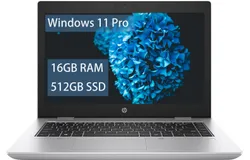 HP ProBook 640 G5 - 14-inch Business Laptop&comma; Backlit Keyboard&comma; Fingerprint&comma; Intel Core i5-8265U&comma; 32GB RAM&comma; 1TB SSD&comma; Webcam&comma; Windows 11 Pro &lpar;Excellent Refurbished&rpar;