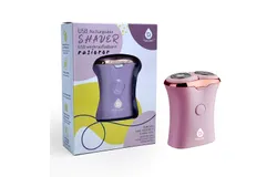 Rechargeable USB Ladies Shaver&comma; Removes Hair Instantly & Pain Free