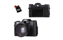 GmbH 4K Ultra HD R10 Digital Camera 30FPS 48MP 64GB WIFI Video Camera System Camera
