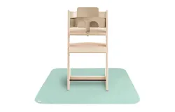 Baby Splat Mat 42&period;5x42&period;5 Inch &lpar;Roman Green&rpar; &vert; Water Resistant for Under High Chair and Infant Play