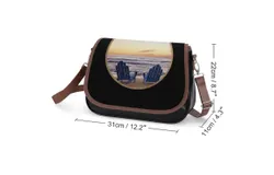 Lue Beach Chairs Vintage Crossbody Bag for Women Medium Leather Hobo Bags Shoulder Bag Classic City Leather Satchels