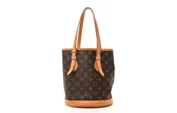 Louis Vuitton Monogram Canvas Petit Bucket Bag 23