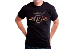NASCAR Mens Classic Crew Tee - Martin Truex Jr - 1 Black by DelSol for Men - 1 Pc T-Shirt &lpar;2XL&rpar;