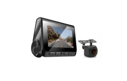 Car DVR dual recording GPS WIFI mobile phone interconnection dash cam car 4K high-definition night vision driving recorder - 4K&plus;3-inch front and rear wifi driving recorder