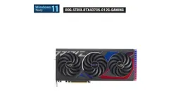 ASUS ROG-STRIX-RTX4070S-012G-GAMING&comma; overclocked version of the graphics card supports DLSS3&comma; super cooling performance&comma; 12GB memory