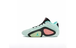 Jordan Unisex Tatum 2 "Vortex" PF Mid - Top Basketball Shoes in Mint Green - Fashionable&comma; Versatile&comma; Shock - Absorbing&comma; Wear - Resistant & Breathable